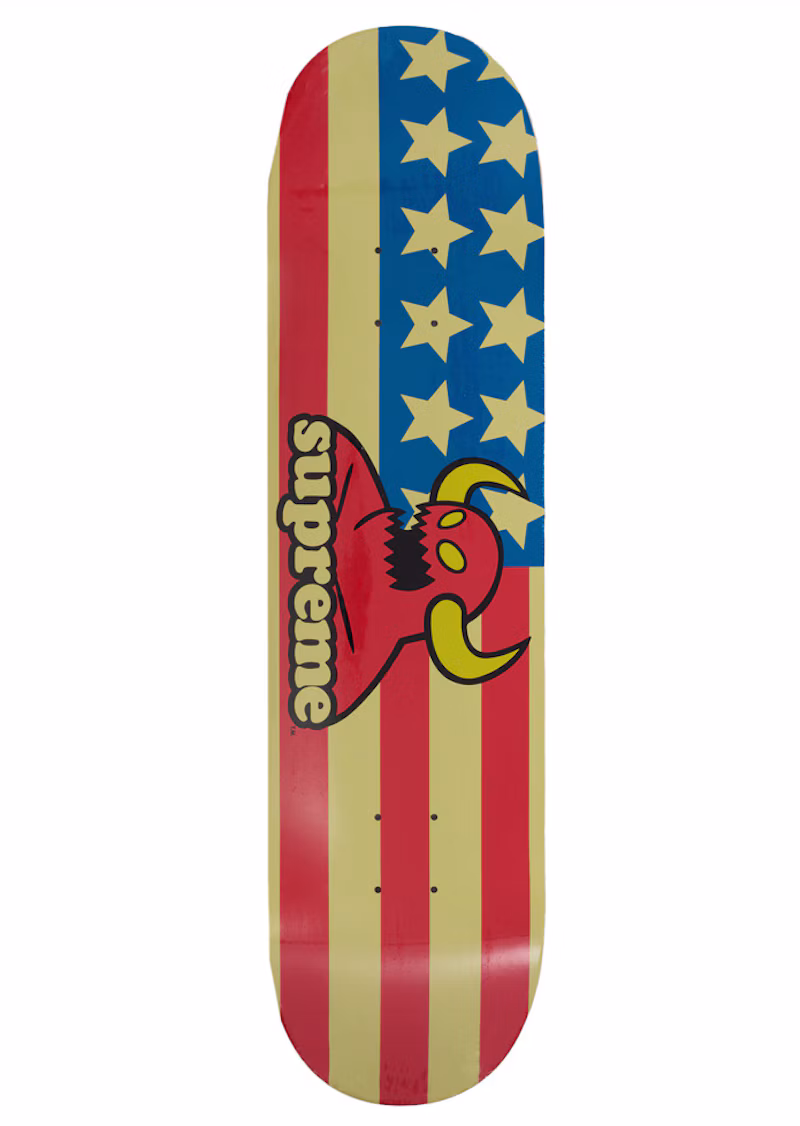 Supreme Toy Machine Skateboard Deck Multicolor