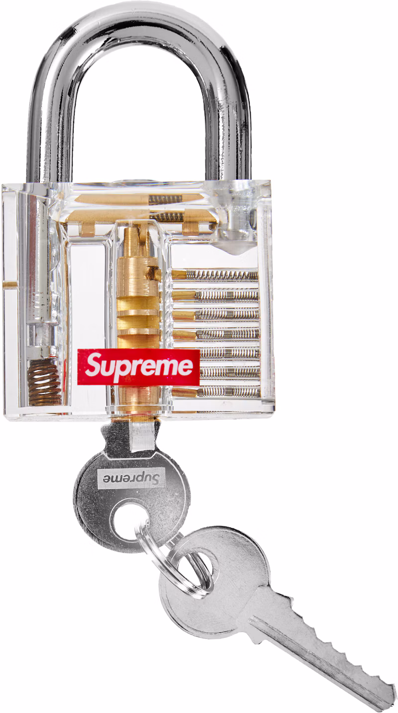 Supreme Transparent Lock Clear