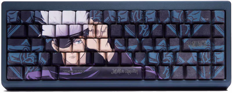 Higround x Jujutsu Kaisen Gojo Summit Keyboard Blue/Black