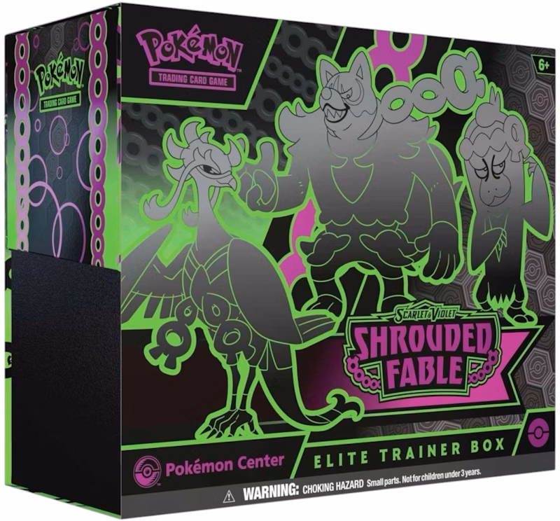 2024 Pokémon Scarlet & Violet Shrouded Fable Pokémon Center Elite Trainer Box