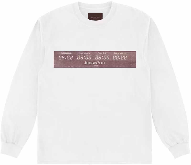 Travis Scott CJ x Audemars Piguet Utopia Tee White