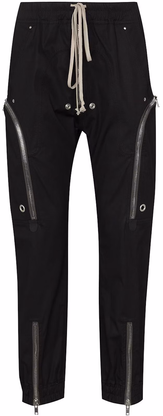 Rick Owens Fogachine Bauhaus Cargo Trousers Black