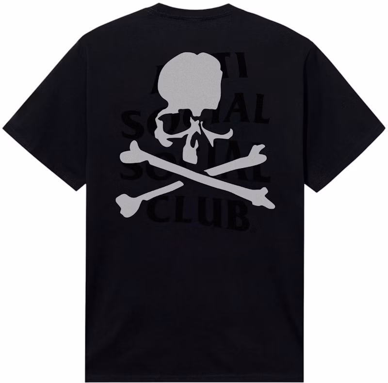 Anti Social Social Club x Mastermind Mind Tee Black