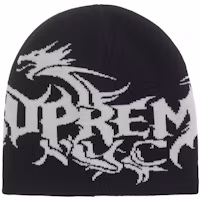 Supreme Dragon Beanie (FW26) Black