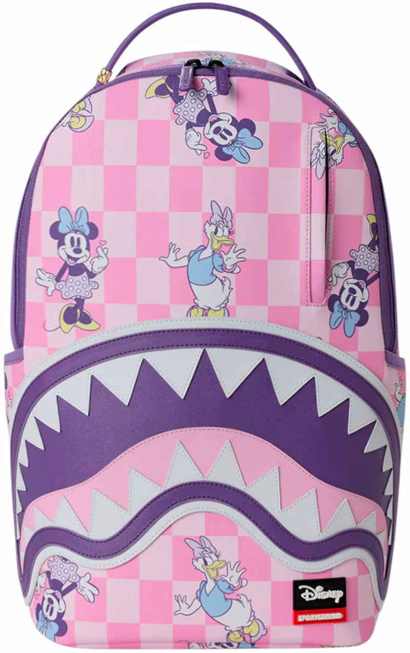 Sprayground Disney Minnie Daisy Check Backpack Multicolor