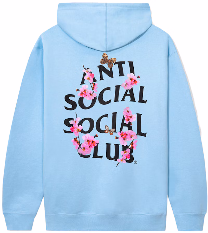Anti Social Social Club Kkoch Hoodie Blue