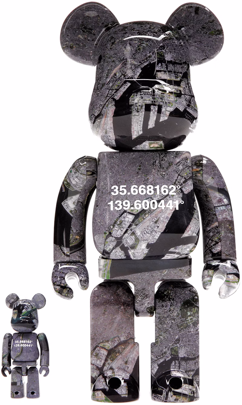 Bearbrick Benjamin Grant Overview Tokyo 100% & 400% Set