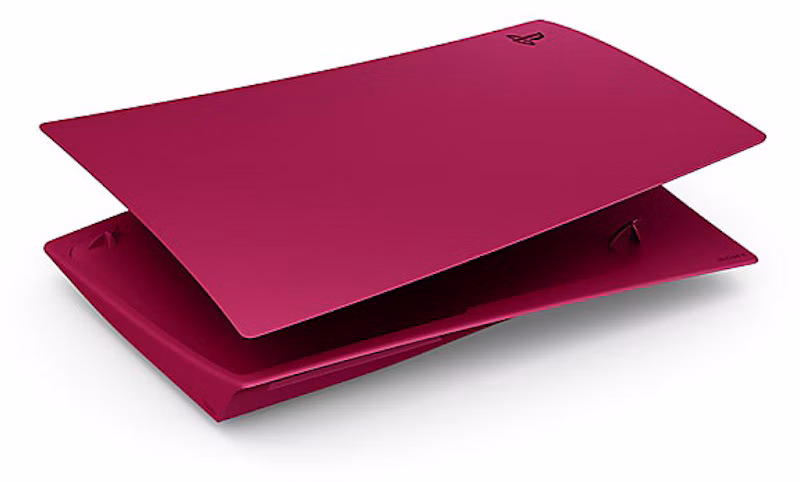 Sony PlayStation PS5 Disc Edition Cover Cosmic Red