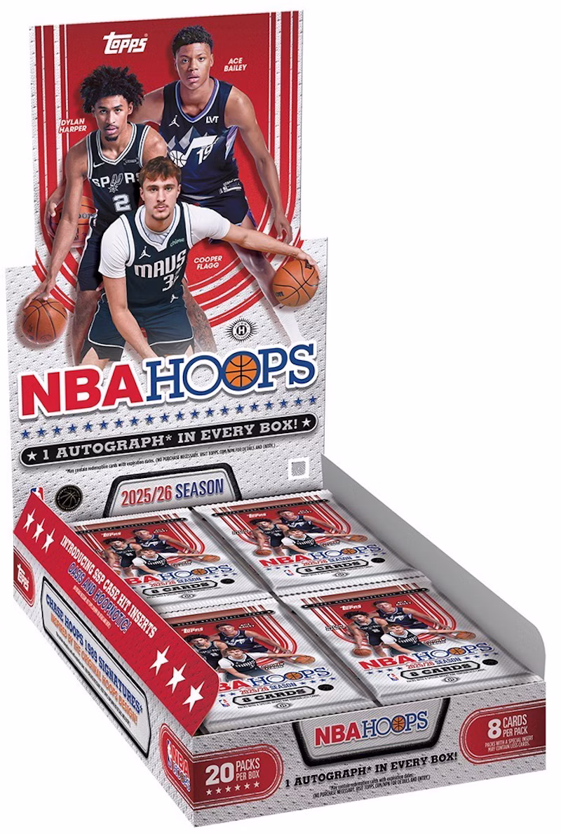 2026 Topps NBA Hoops Basketball Hobby Box