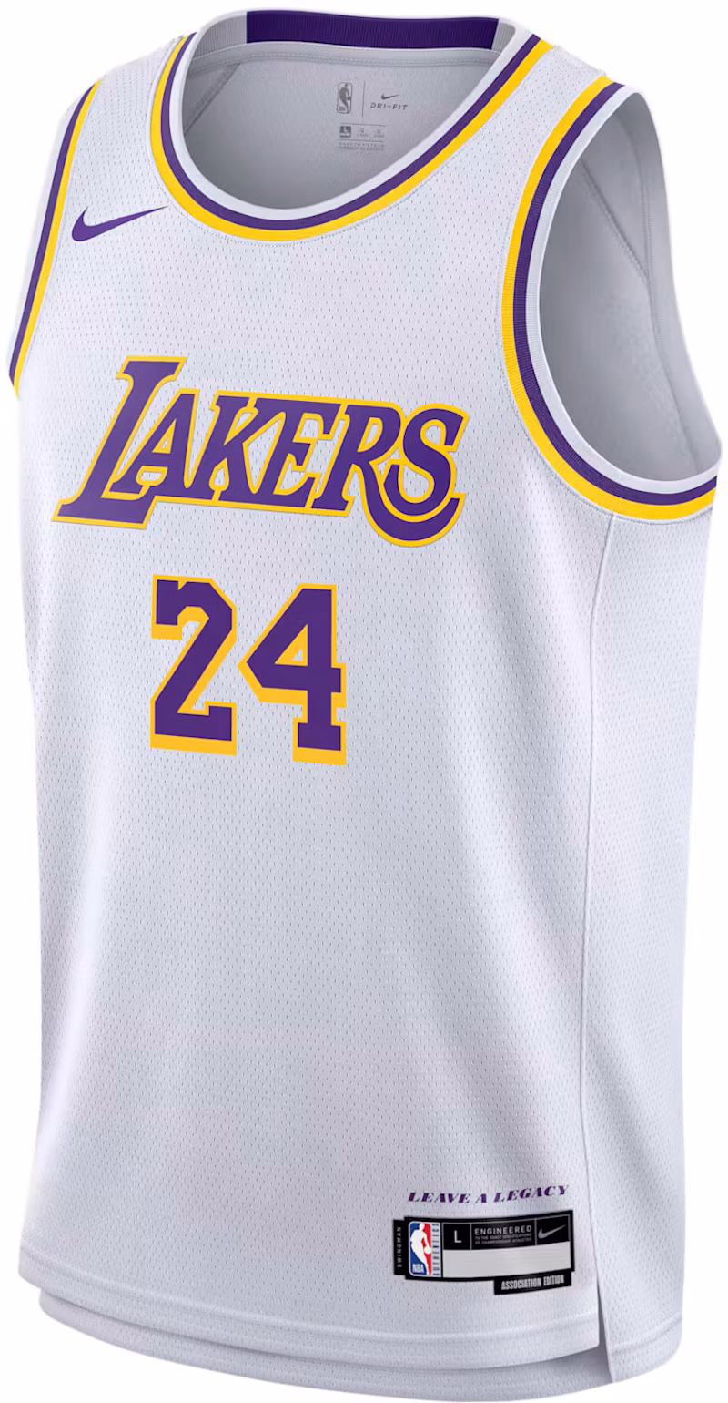 Nike Los Angeles Lakers Dri-FIT ADV Authentic Jersey White
