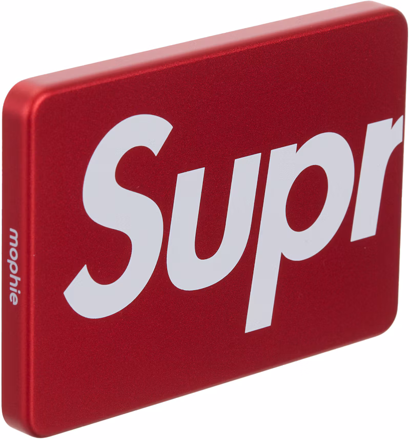 Supreme mophie Qi2 Powerstation (SS26) Red
