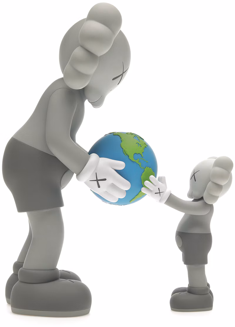 KAWS THE PROMISE Vinyl Figure Grey