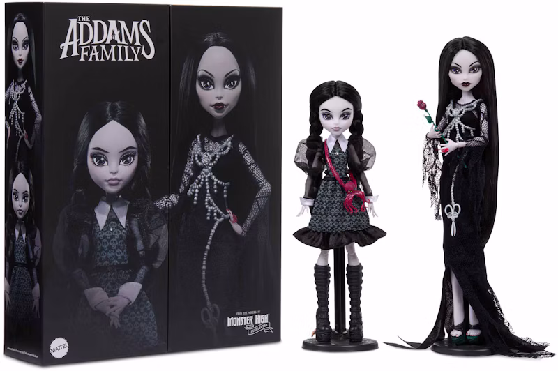 Mattel Monster High Skullector Addams Family Doll Two-Pack