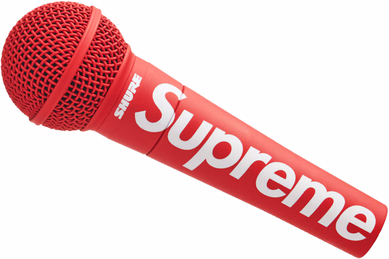 Supreme Shure SM58 Vocal Microphone Red