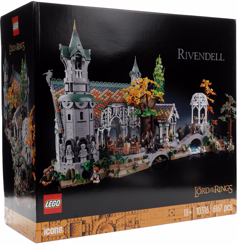 LEGO Icons The Lord of the Rings Rivendell Set 10316