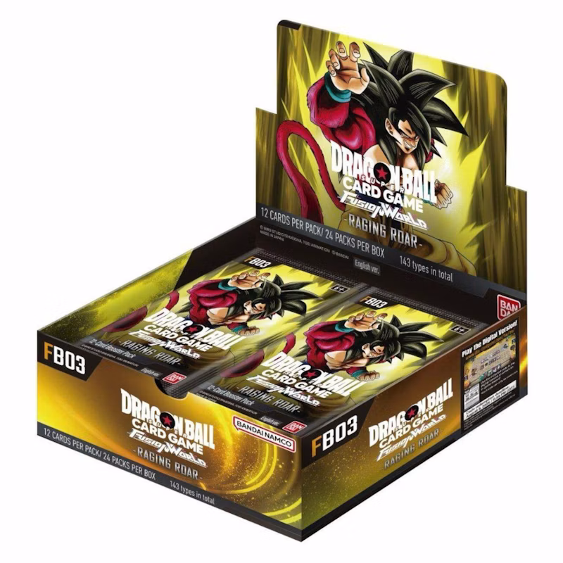 Bandai Dragon Ball Super TCG: Fusion World - Raging Roar Booster Box