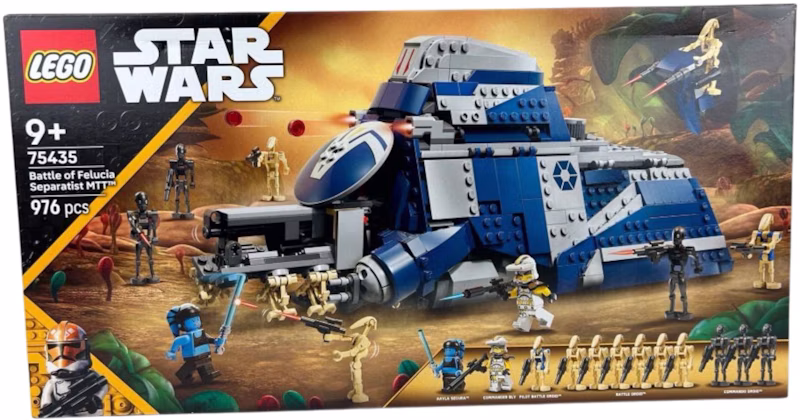 LEGO Star Wars Battle of Felucia Separatist MTT Set 75435
