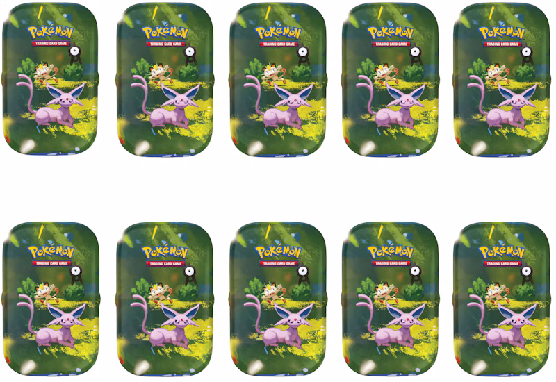 2026 Pokémon Mega Evolution 30th Celebration Mini Tin (Random Artwork) 10x Lot