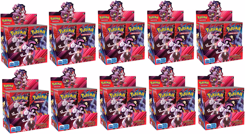 2025 Pokémon Scarlet & Violet Destined Rivals Booster Box 10x Lot