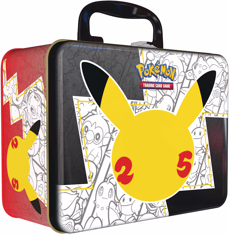 Pokémon TCG 25th Anniversary Celebrations Collector Chest Tin