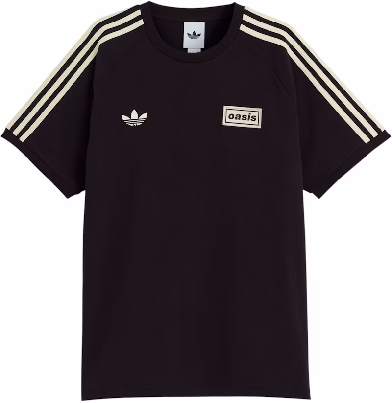 adidas Tour 3-Stripes Tee Black