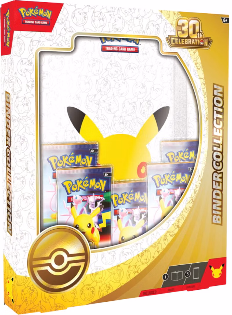 2026 Pokémon Mega Evolution 30th Celebration Binder Collection