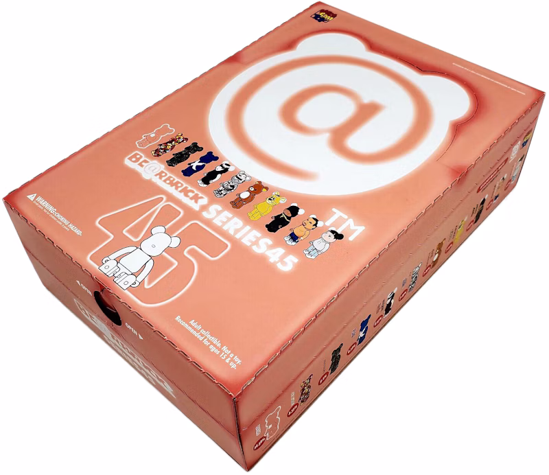 Bearbrick Series 45 Sealed Case 100% (24 Blind Boxes)