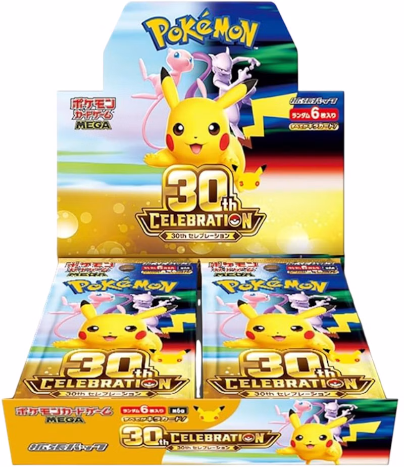 2026 Pokémon Mega Evolution 30th Celebration Booster Box (Japanese)