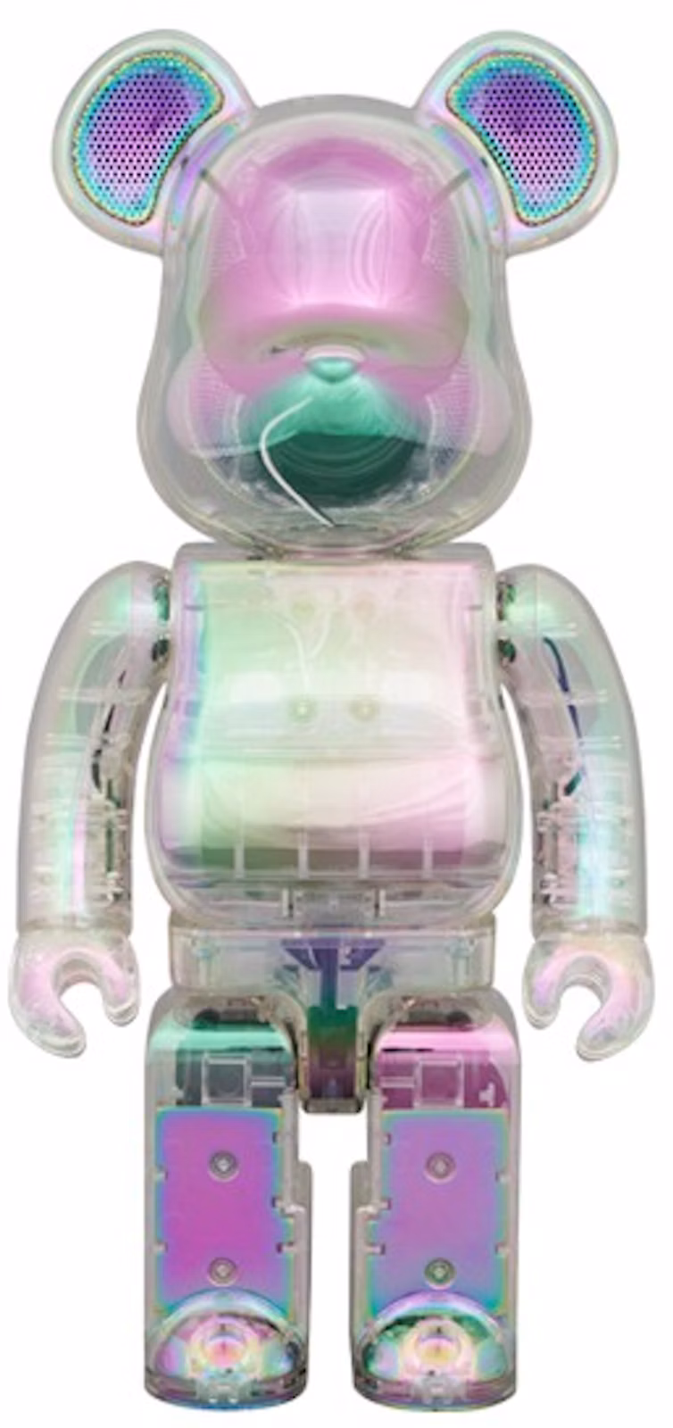 Bearbrick Audio Iridescent Portable Bluetooth Speaker 4 Crystal Halo