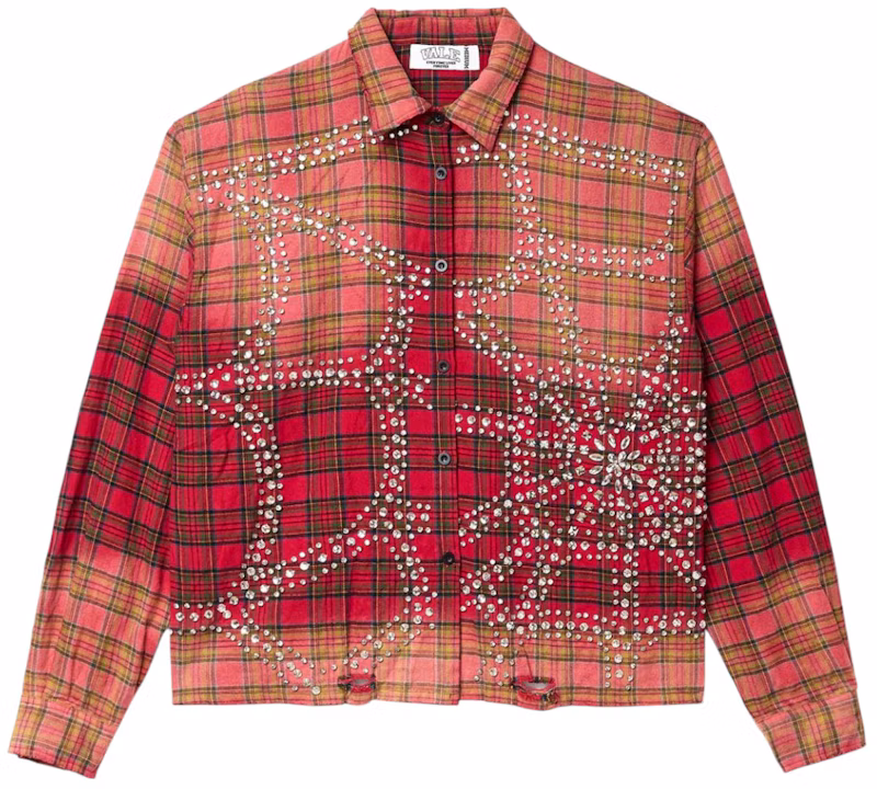 Vale Forever Haze L/S Flannel Red