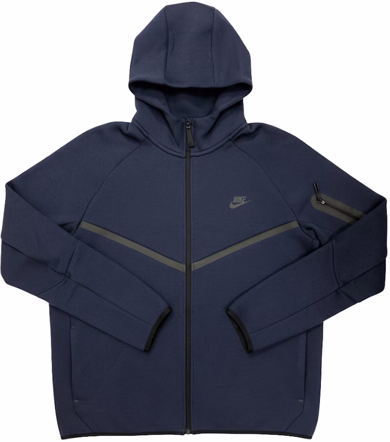 Nike Tech Fleece Windrunner Full Zip Jacket Obsidian/Black