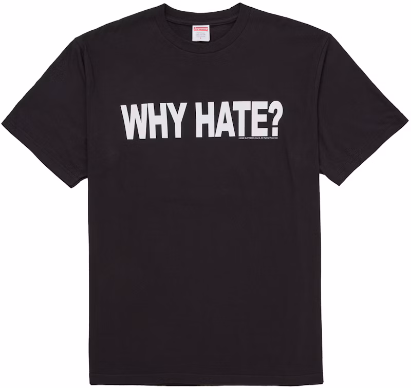 Supreme Based Tee Black