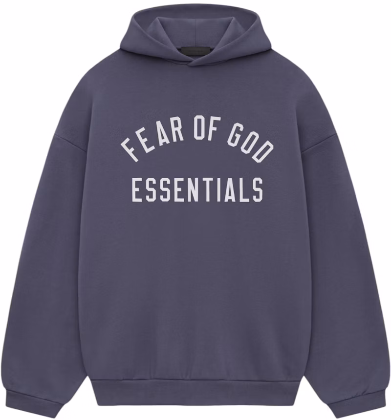 Fear of God Essentials Fleece Hoodie Marine