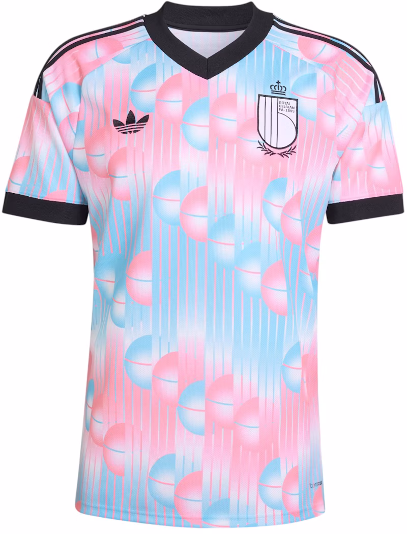 adidas Belgium 26 Away Jersey Frozen Blue/Black