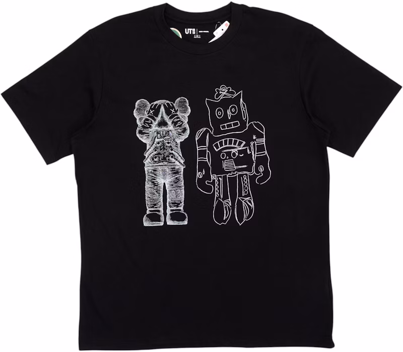 KAWS x Uniqlo Warhol UT Graphic 476351 T-shirt Black