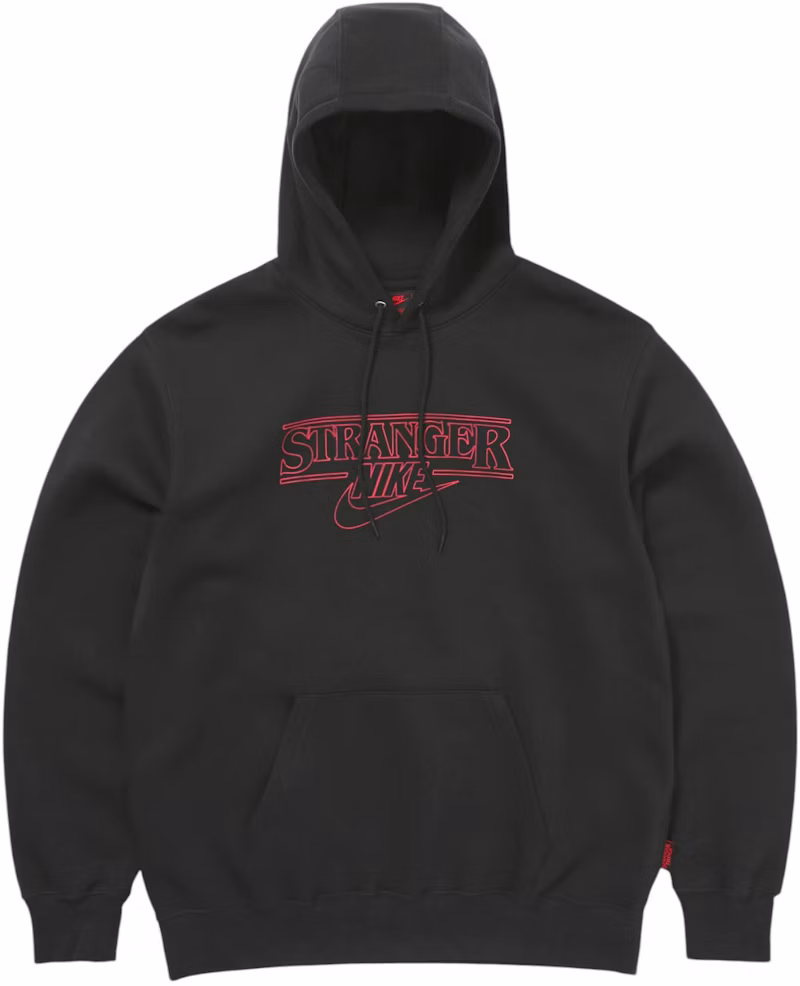 Nike x Stranger Things NRG Club Hoodie Black/Black