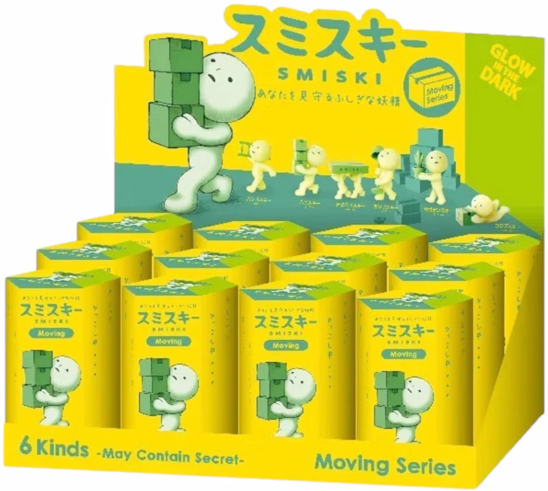 Smiski Moving Series Sealed Case (12 Blind Box)