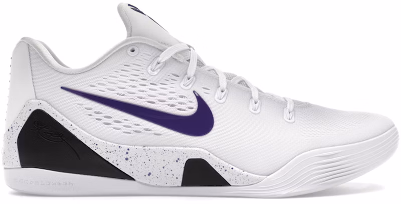 Nike Kobe 9 Elite Low EM Protro White Court Purple
