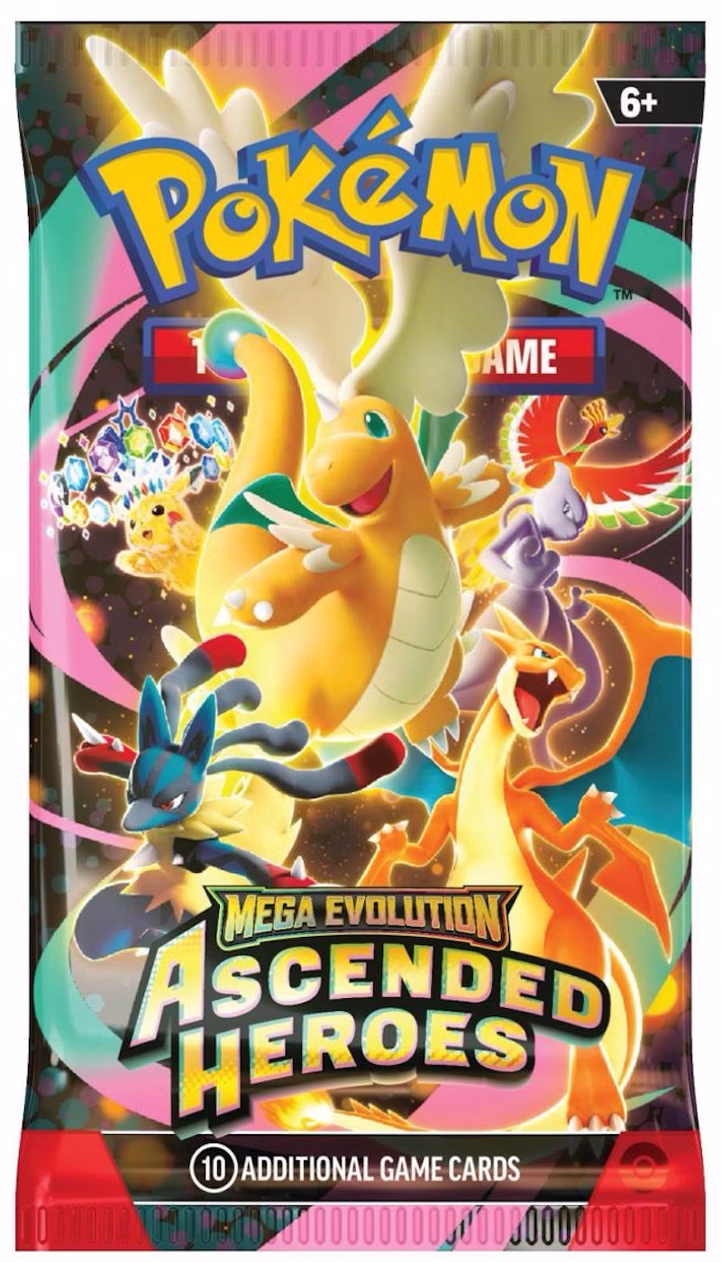 2026 Pokémon Mega Evolution Ascended Heroes Booster Pack