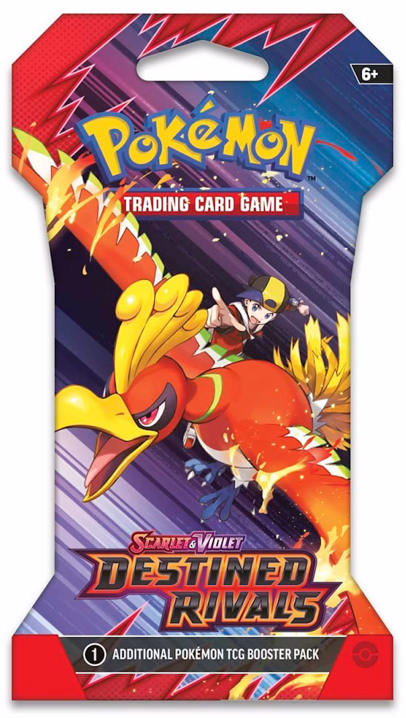 2025 Pokémon Scarlet & Violet Destined Rivals Booster Pack (Artwork May Vary)
