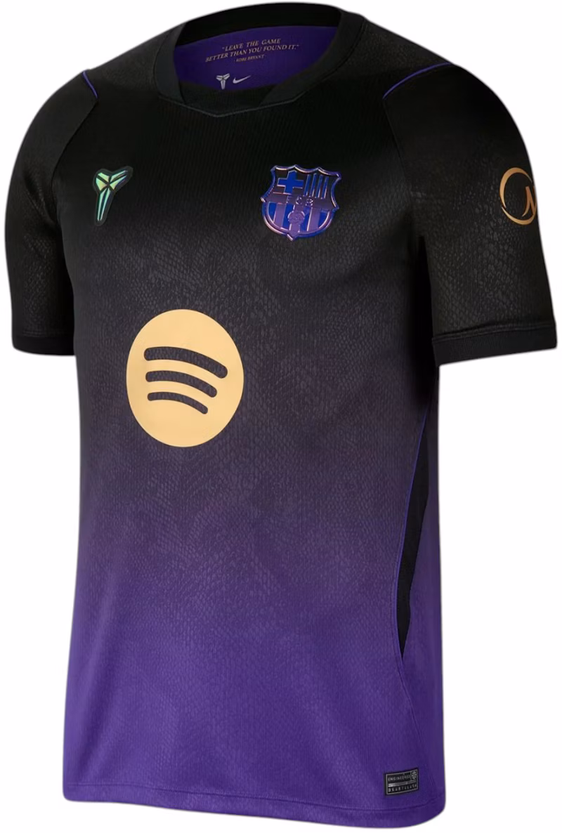 Nike Kobe FC Barcelona 2026/27 Stadium Away Jersey Field Purple/Field Purple/Black/Metallic Gold