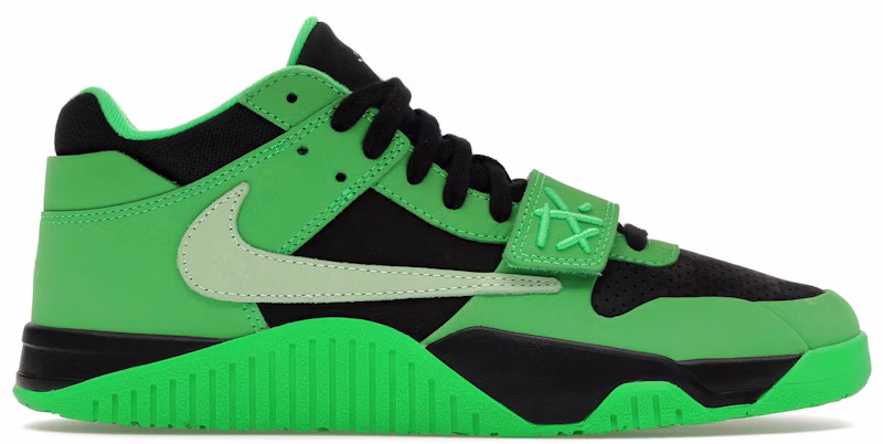 Jordan CJ1 T-Rexx Travis Scott Green Spark