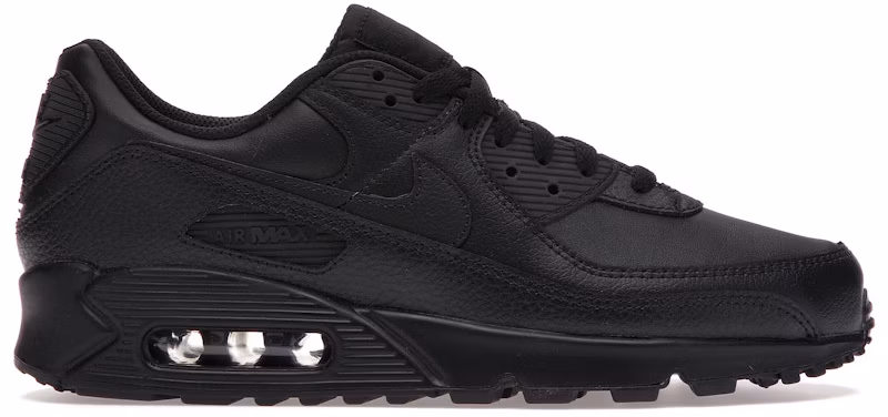 Nike Air Max 90 Leather Triple Black