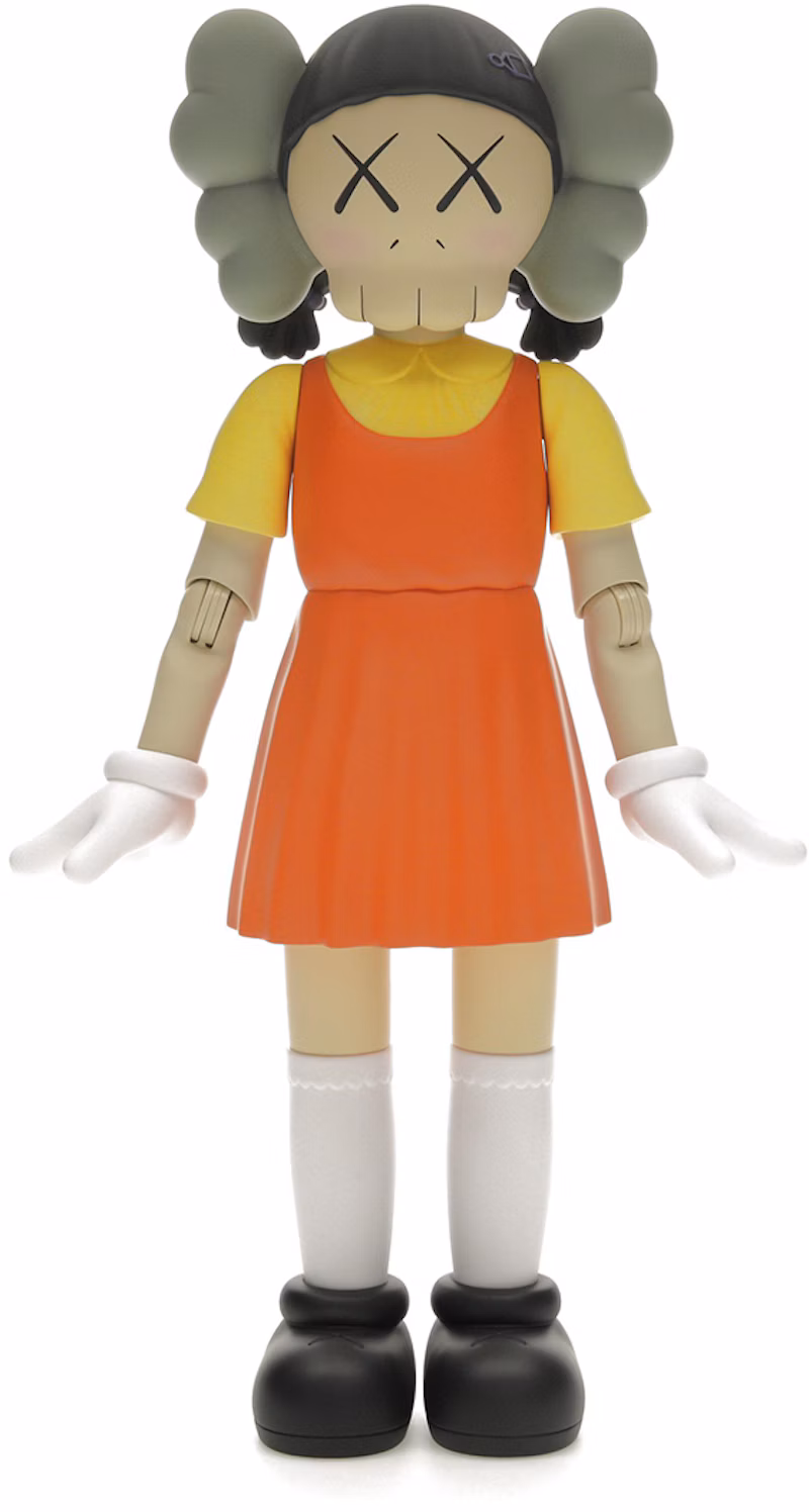 KAWS Young-Hee Vinyl Figure Colored