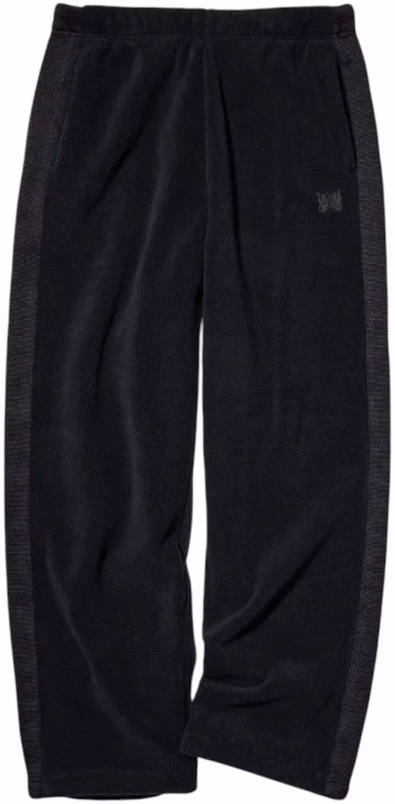 Uniqlo x Needles Fleece Wide Pants Black