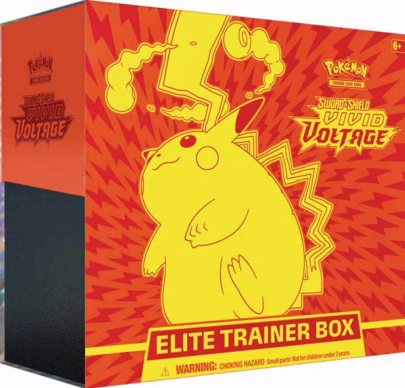 2020 Pokemon TCG Sword & Shield Vivid Voltage Elite Trainer Box