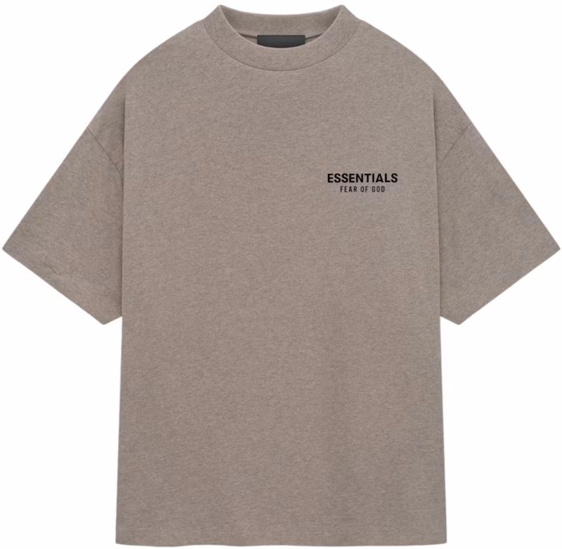 Fear of God Essentials Jersey Crewneck T-Shirt Heather Gray