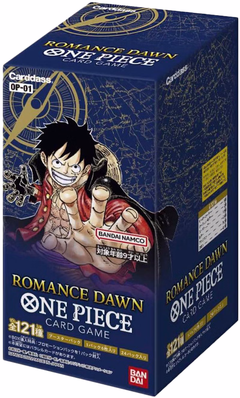 Bandai One Piece Card Game Romance Dawn Carddass Booster Box (OP-01) (Japanese)