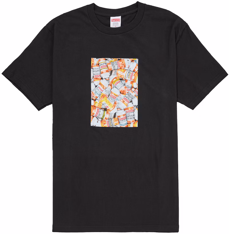 Supreme Pills Tee (FW26) Black