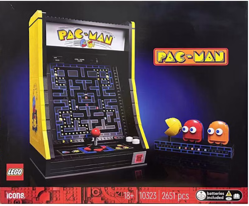 LEGO Icons PAC-MAN Arcade Set 10323